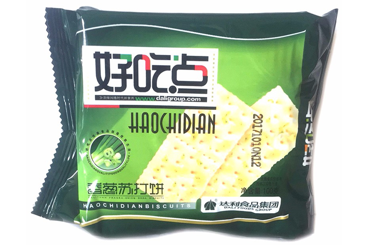 达利园好吃点梳打.香葱 100G